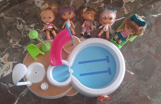Piscina loca de barriguitas