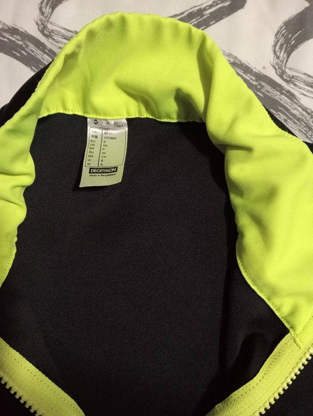 Sudadera hombre, talla S, marca kipsta