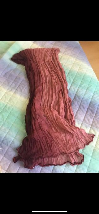 Sciarpa foulard con paillettes 