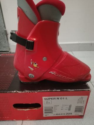 BOTAS DE ESQUI INFANTILES DEL NÚMERO 20,5