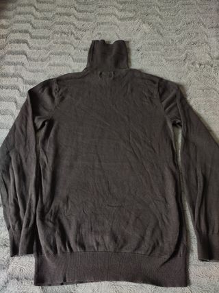 Jersey Cuello Alto Marrón