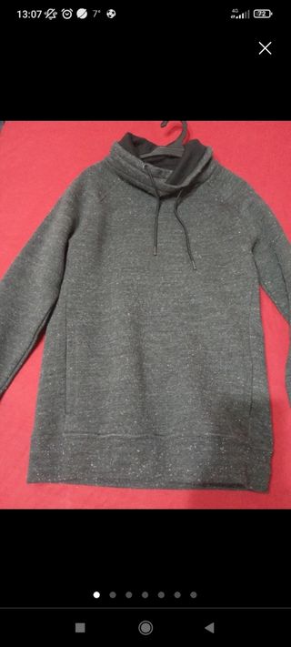Sudadera gris h& m 