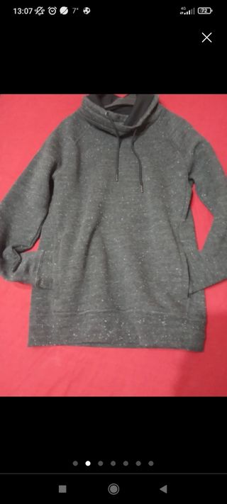 Sudadera gris h& m 