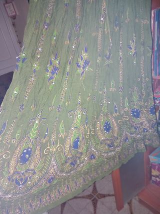 FALDA HIPPY CON LENTEJUELAS 