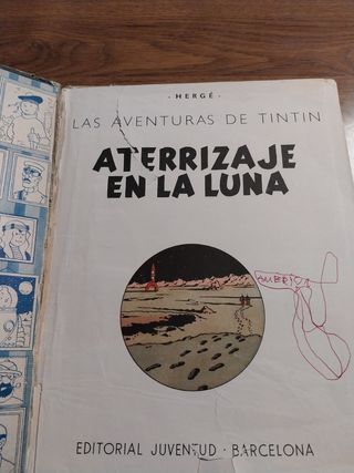 Comic las avenuras tintin. 1 Edición 1959