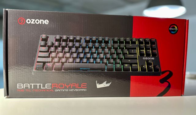 Teclado para jogos Ozone Battle Total - Como Novo