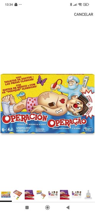 Juego operacion