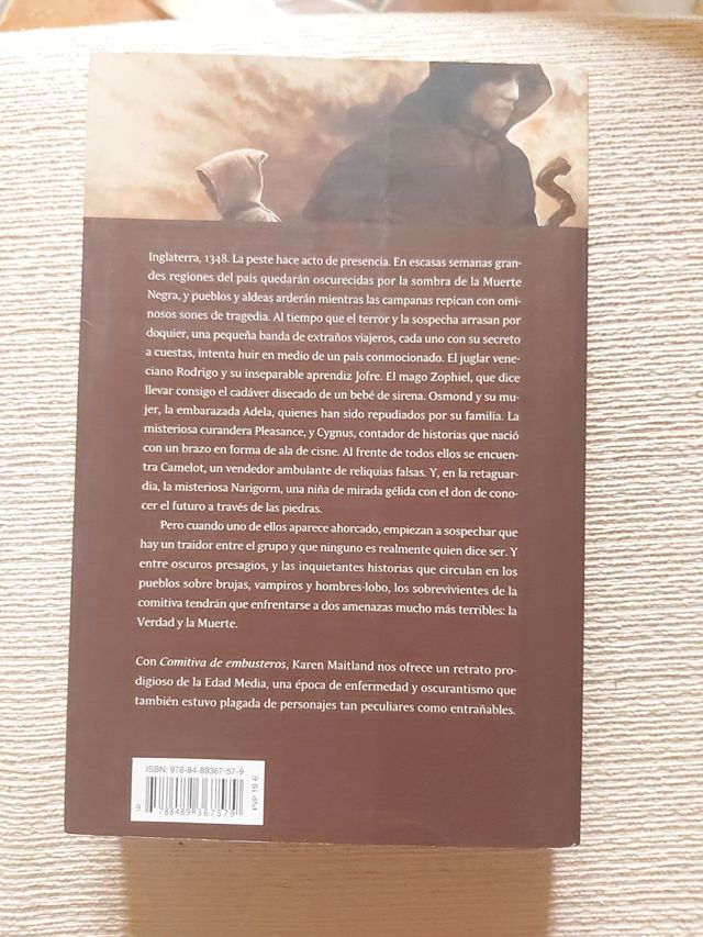 Comitiva de embusteros: Una novela sobre la peste (Spanish Edition)