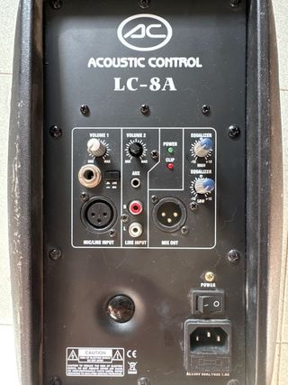 Altavoces LC 8A Acoustic Control