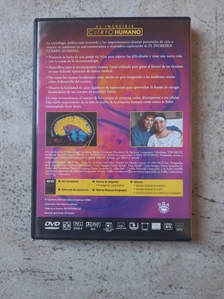 DVD - El increíble cuerpo humano