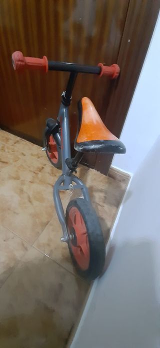 Bici infantil sin pedales