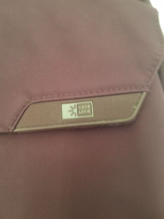 Bolso maletín burdeos portátil 14" tablets 10,1"