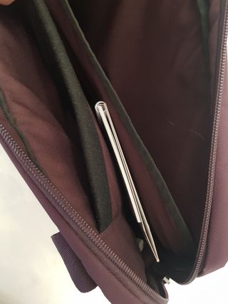 Bolso maletín burdeos portátil 14" tablets 10,1"