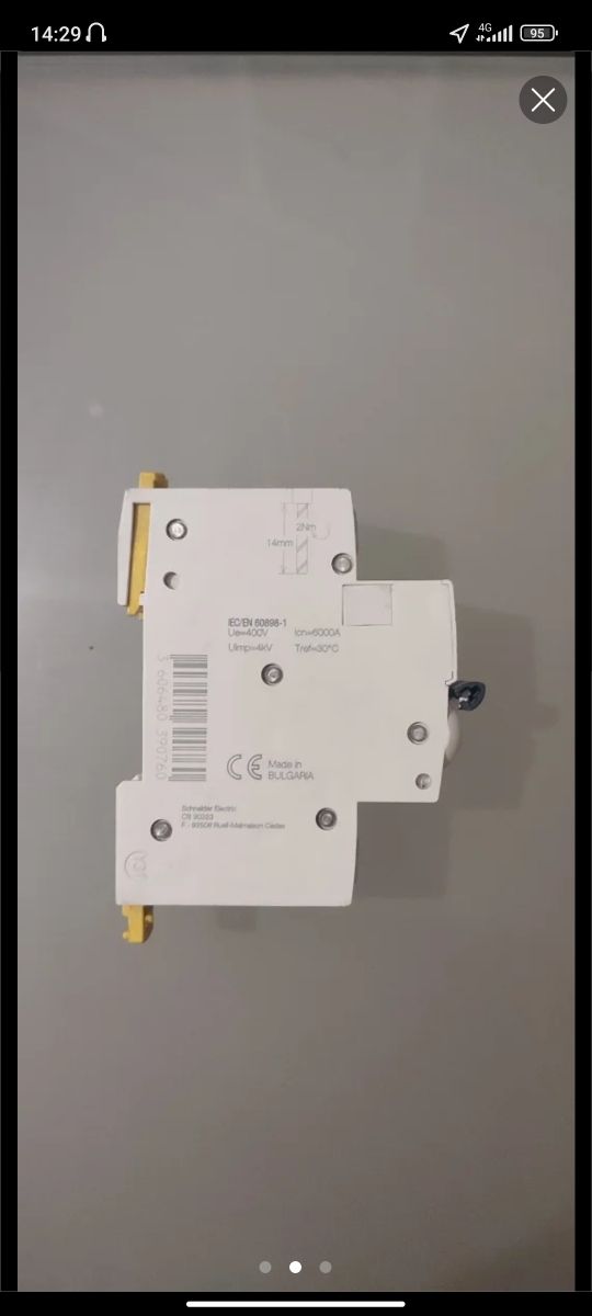 Térmico Schneider 6A