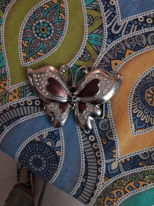 Fibbia per cintura donna a farfalla 🦋