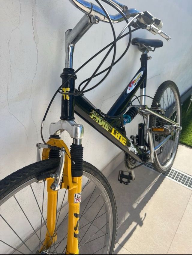 Bicicleta V brakes system