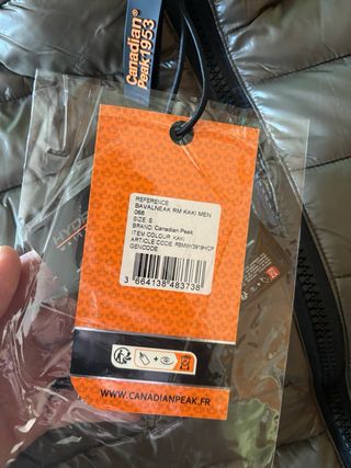 Abrigo plumas Canadian Peak S