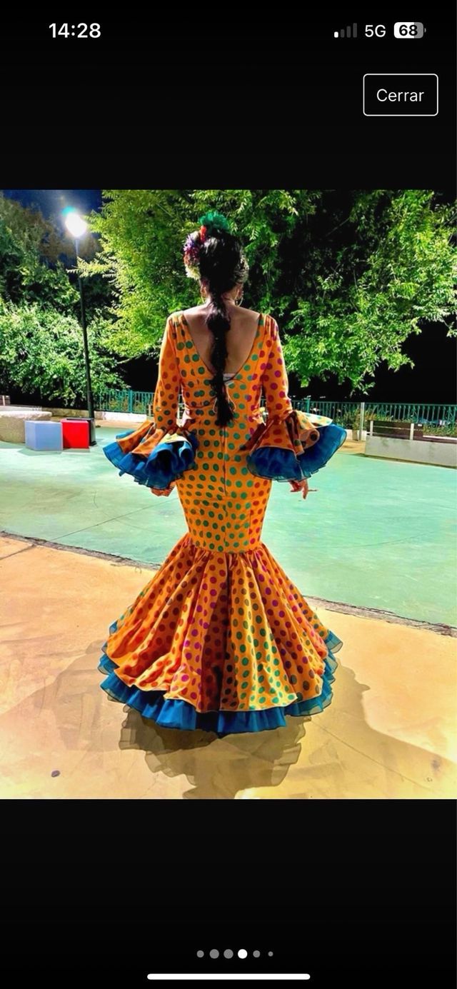 Traje de Flamenca talla 40