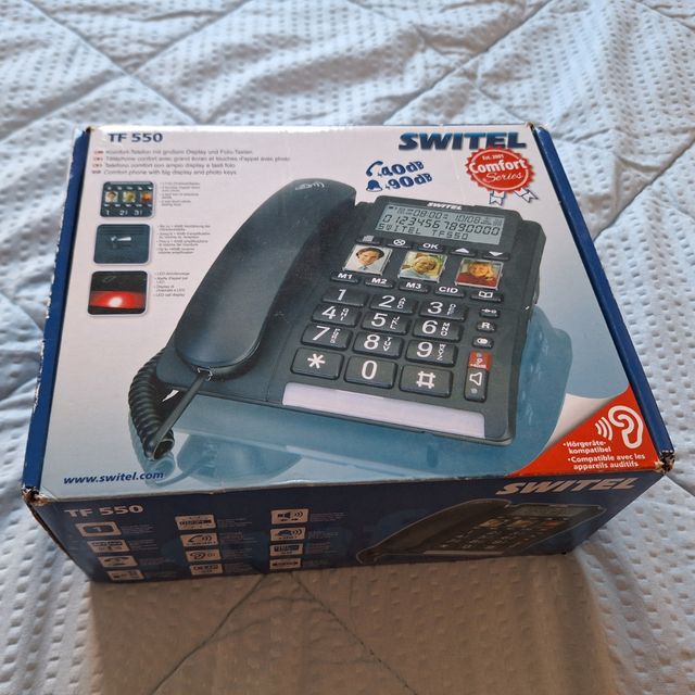 Teléfono fijo Switel TF 550