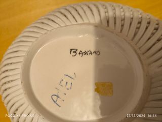 centrotavola in ceramica BASSANO