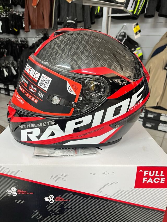 casco integrale in carbonio mt helmet