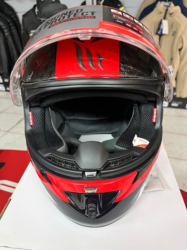 casco integrale in carbonio mt helmet