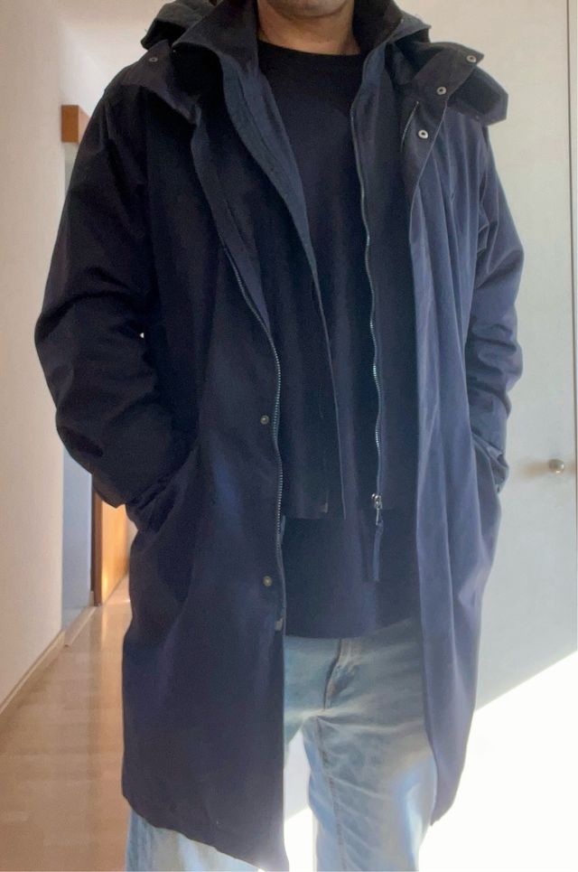 Abrigo largo de hombre