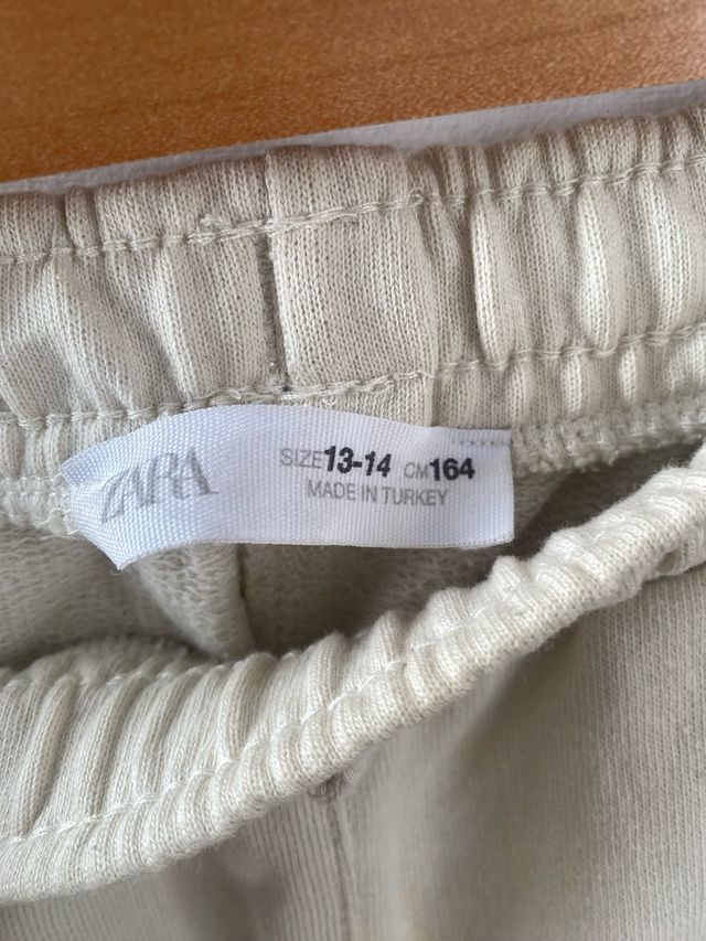 pantalón de felpa niño 13-14 años zara