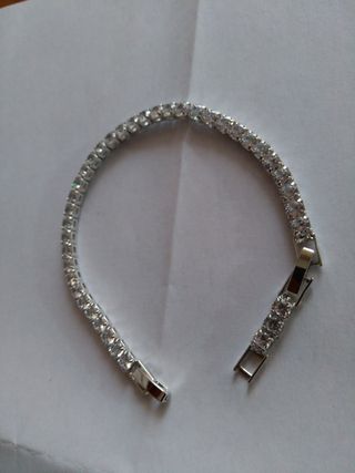 P232 bracciale tennis uomo acciaio inox