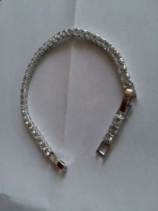 P232 bracciale tennis uomo acciaio inox