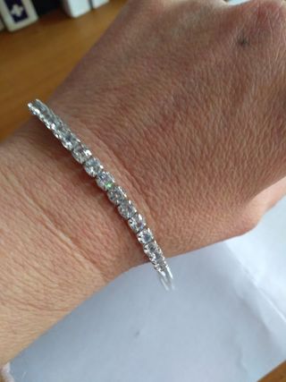 P232 bracciale tennis uomo acciaio inox