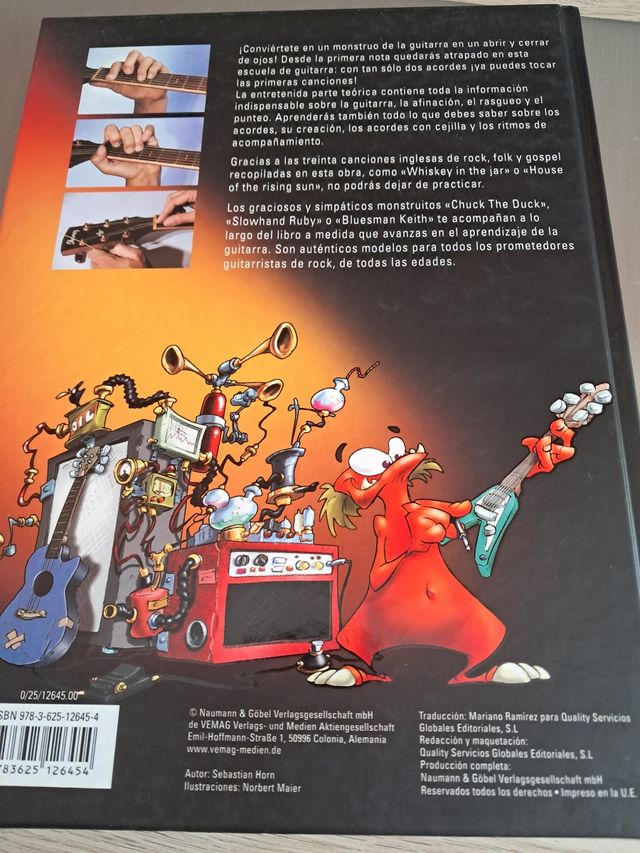 Método de guitarra para niñosLos Monstruos de la