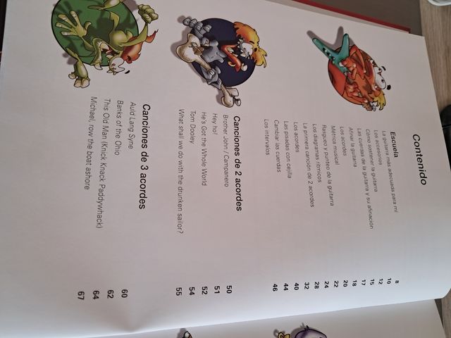 Método de guitarra para niñosLos Monstruos de la