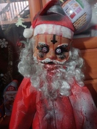 Papa noel malo halloween 