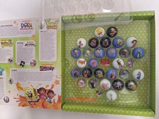 Colección casi completa Canicas Nickelodeon