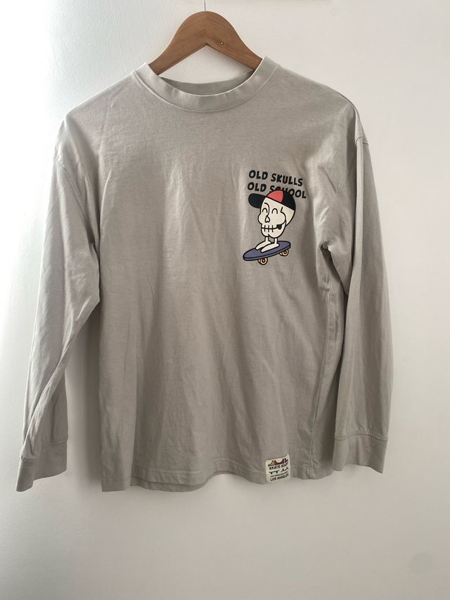 camiseta mangas largas zara 11-12 años