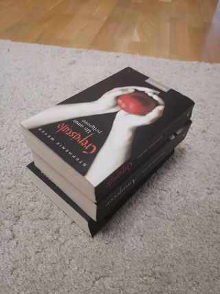 Libros saga crepúsculo 