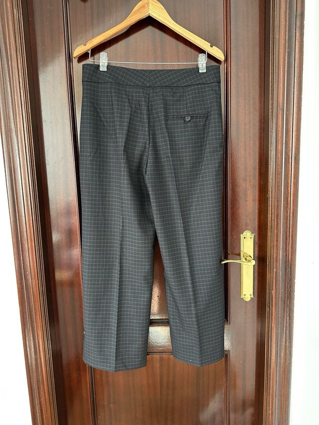 Pantalon de vestir de cuadros