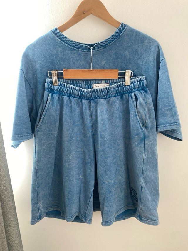 bermudas de felpa 13-14 años niño zara