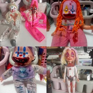 Lote de payasos Halloween 