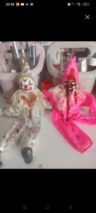 Lote de payasos Halloween 