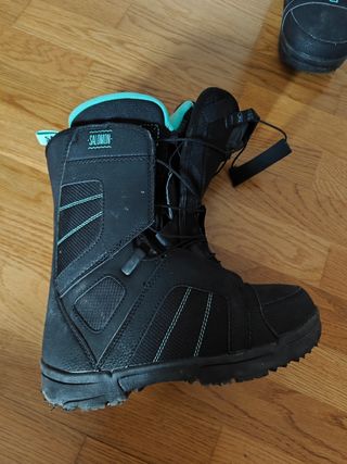 Tabla snowboard y botas