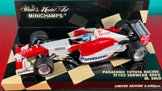 F1 2002/Toyota TF102 M. Salo/Minichamps 1/43