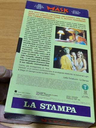 VIDEOCASSETTA VHS FILM THE MASK