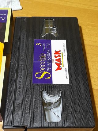 VIDEOCASSETTA VHS FILM THE MASK