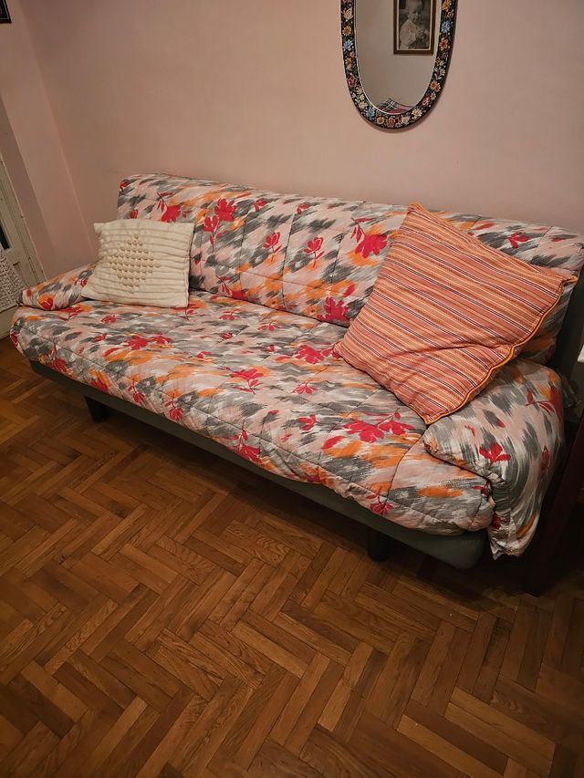 Divano letto 1 piazza+testata recl
