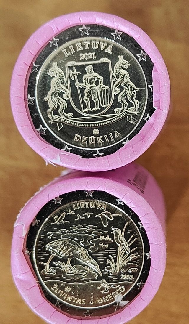 Monedas de 2€ LITUANIA 🇱🇹 2021 S/C