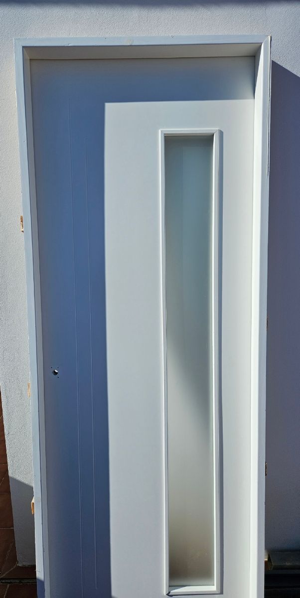 Puerta de paso 72,5 cm, LACADA BLANCO