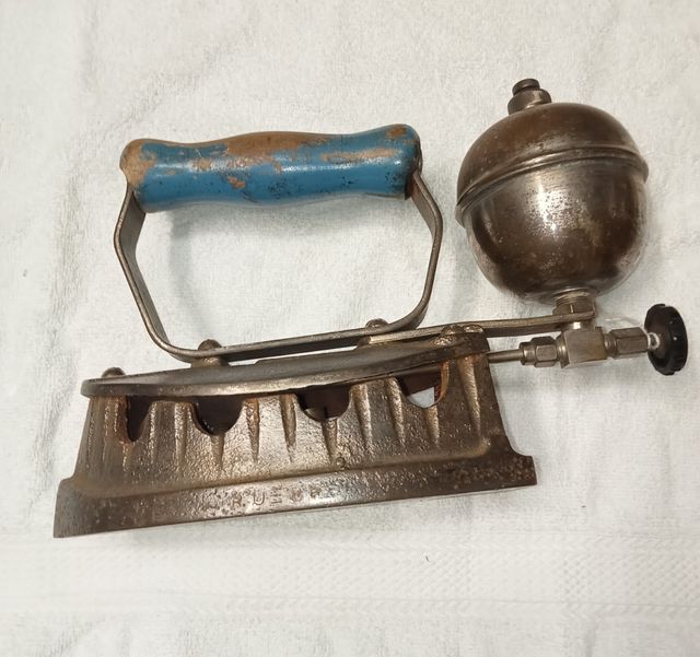 Plancha a Gasolina, Completa.Hierro.Deco