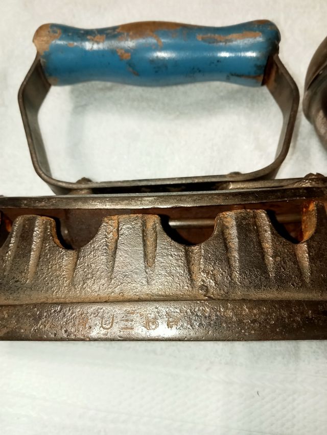 Plancha a Gasolina, Completa.Hierro.Deco